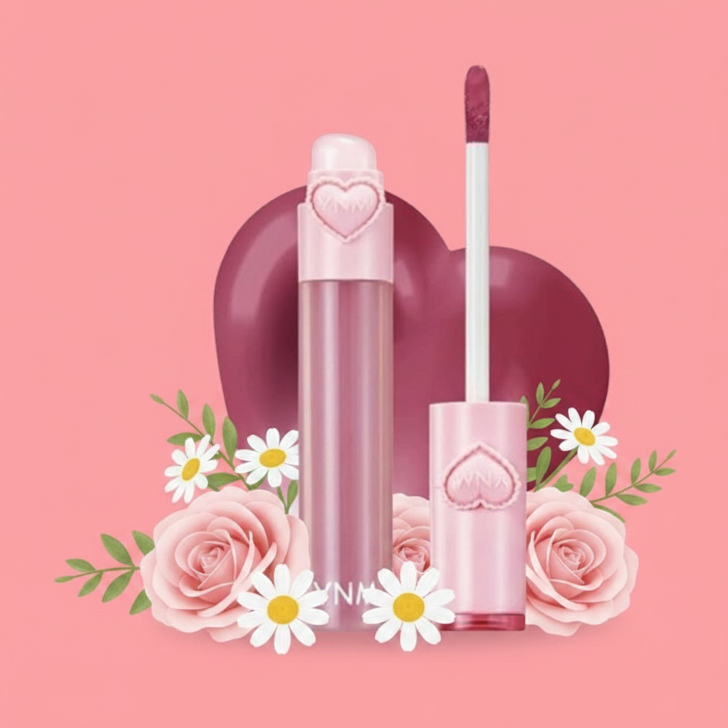 YNM - Heart Jelling Tint 06 Plum Jelling - Gelový tónovací balzám na rty 06 Plum Jelling - 2,6 g