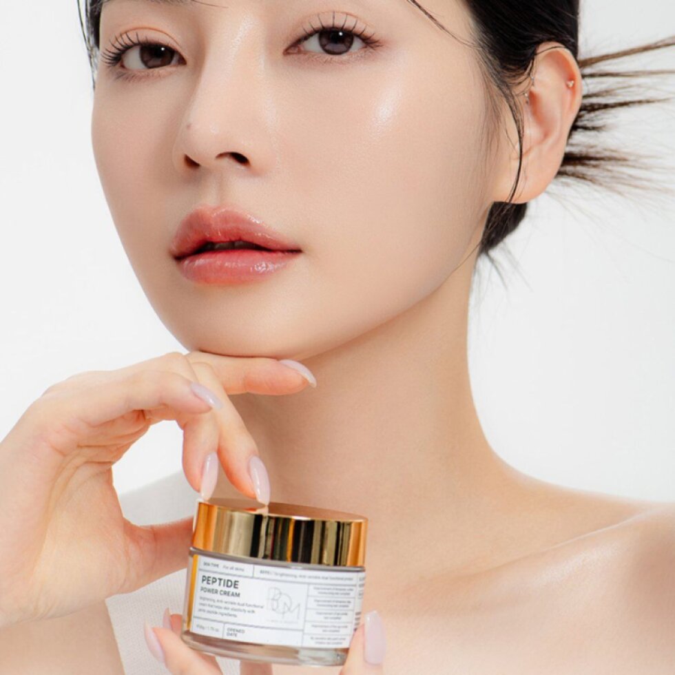 B.O.M. - Peptide Power Cream - Protivráskový peptidový krém s 24K zlatem - 50 ml
