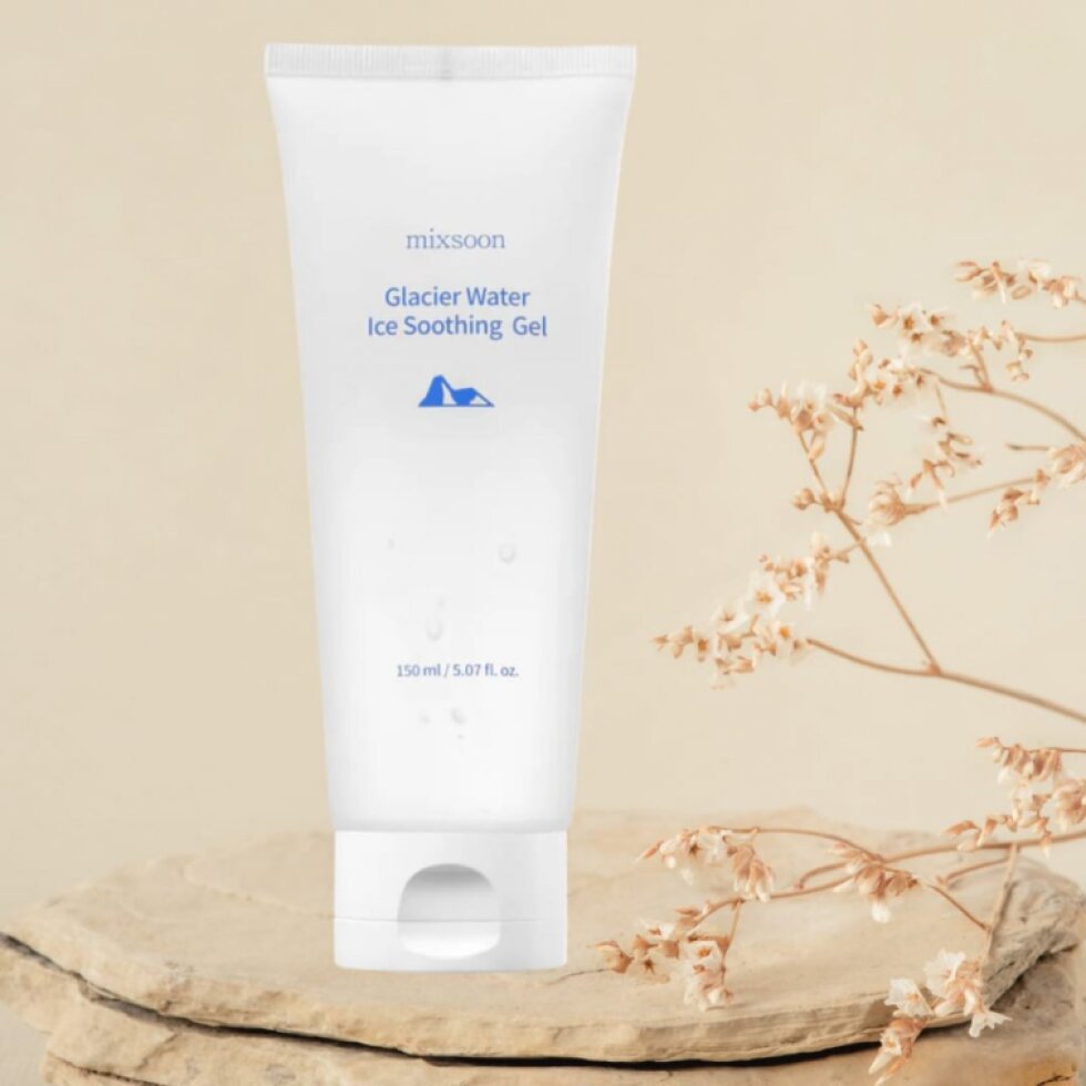 MIXSOON - Glacier Water Ice Soothing Gel - Hydratační gelový krém na tělo i obličej s chladivým efektem- 150 ml