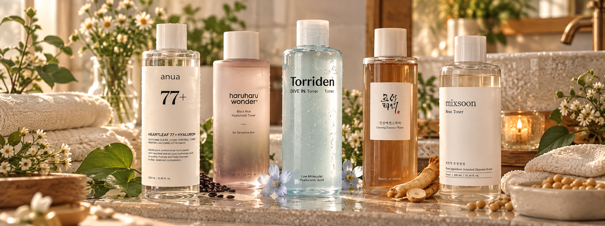 Proč Korejky používají toner jinak než my? Toner pads, milky tonery a essences
