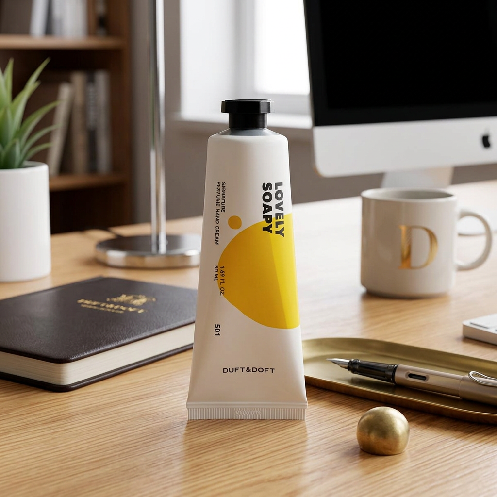DUFT & DOFT - Signature Perfume Hand Cream Lovely Soapy - Parfémovaný krém na ruce Lovely Soapy - 50 ml
