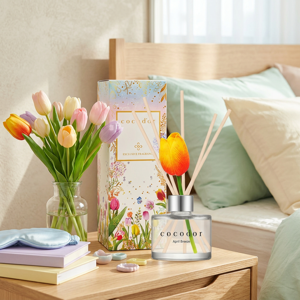COCODOR - Tulip Diffuser April Breeze - Difuzér s vůní dubnového vánku - 120 ml
