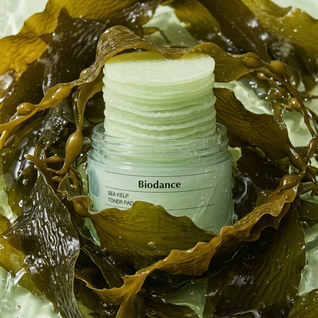 BIODANCE - Sea Kelp Gel Toner Pads - Gelové tonizační tamponky s mořskou řasou - 60 ks / 140 g
