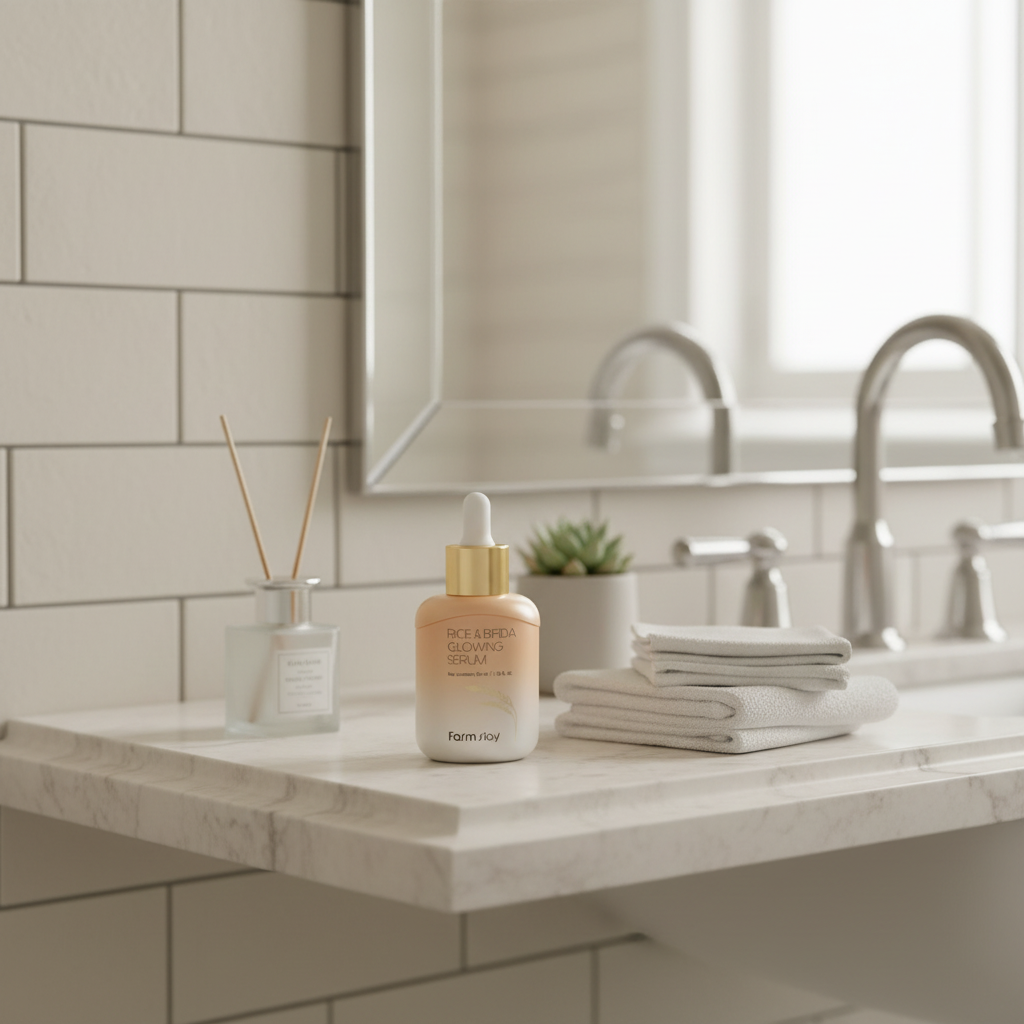 Farm Stay - Rice & Bifida Glowing Serum - Rozjasňující sérum s extraktem z rýže a bifida - 55 ml