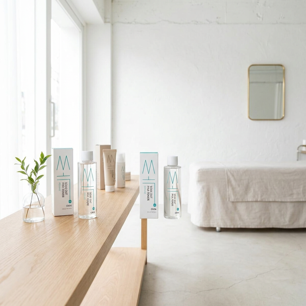 OTTIE - Soak Out PHA Toner - Exfoliační tonikum s PHA kyselinami - 210 ml