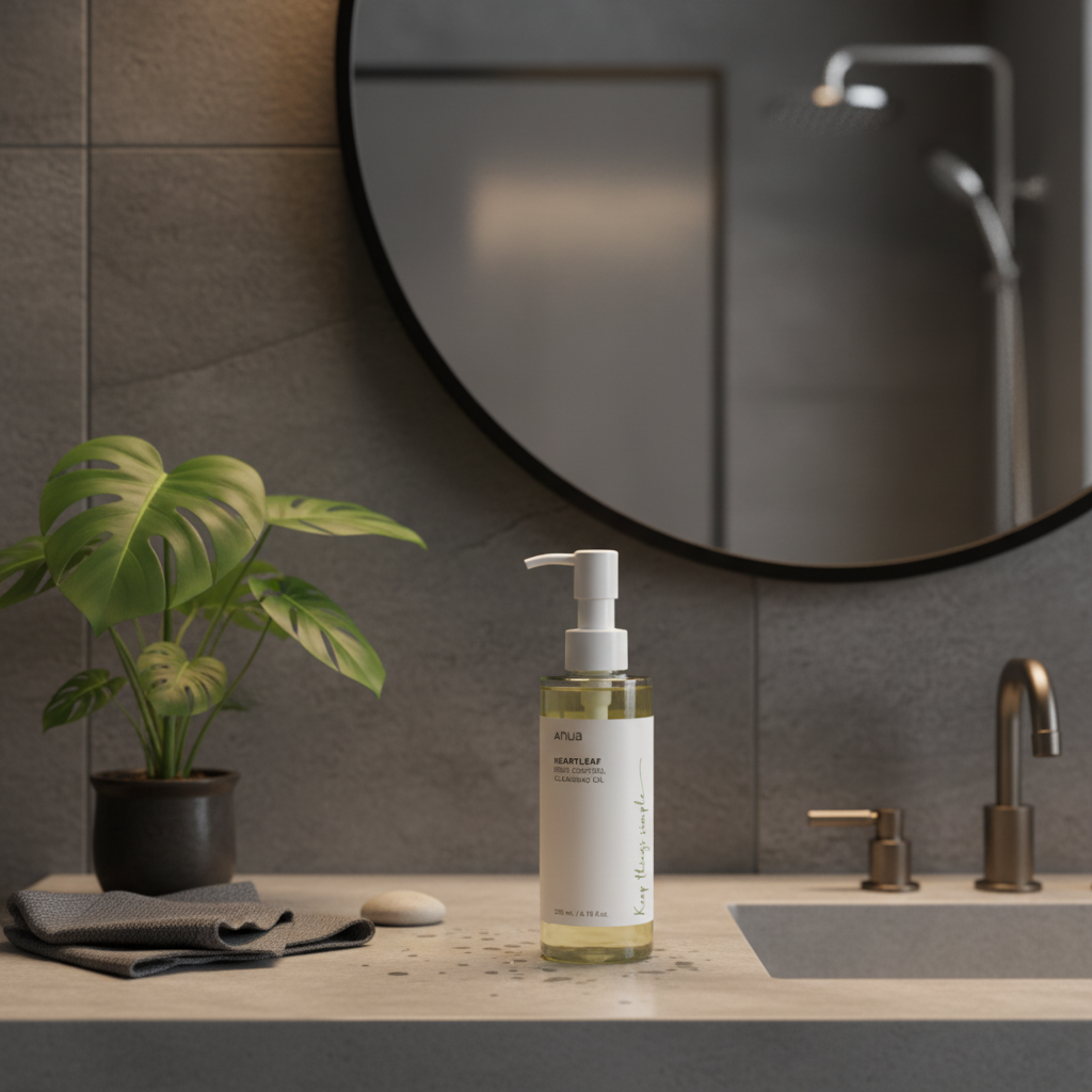 ANUA - Heartleaf Pore Control Cleansing Oil - Odličovací olej na obličej - 200 ml