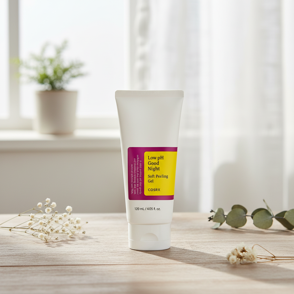 COSRX Low pH Good Night Soft Peeling Gel Jemný čisticí peelingový gel - 120 ml