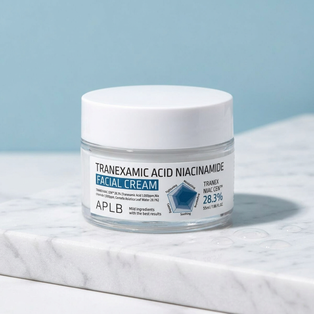 APLB - Tranexamic Acid Niacinamide Facial Cream - Vysoce rozjasňující krém s kyselinou tranexamovou a niacinamidem - 55 ml