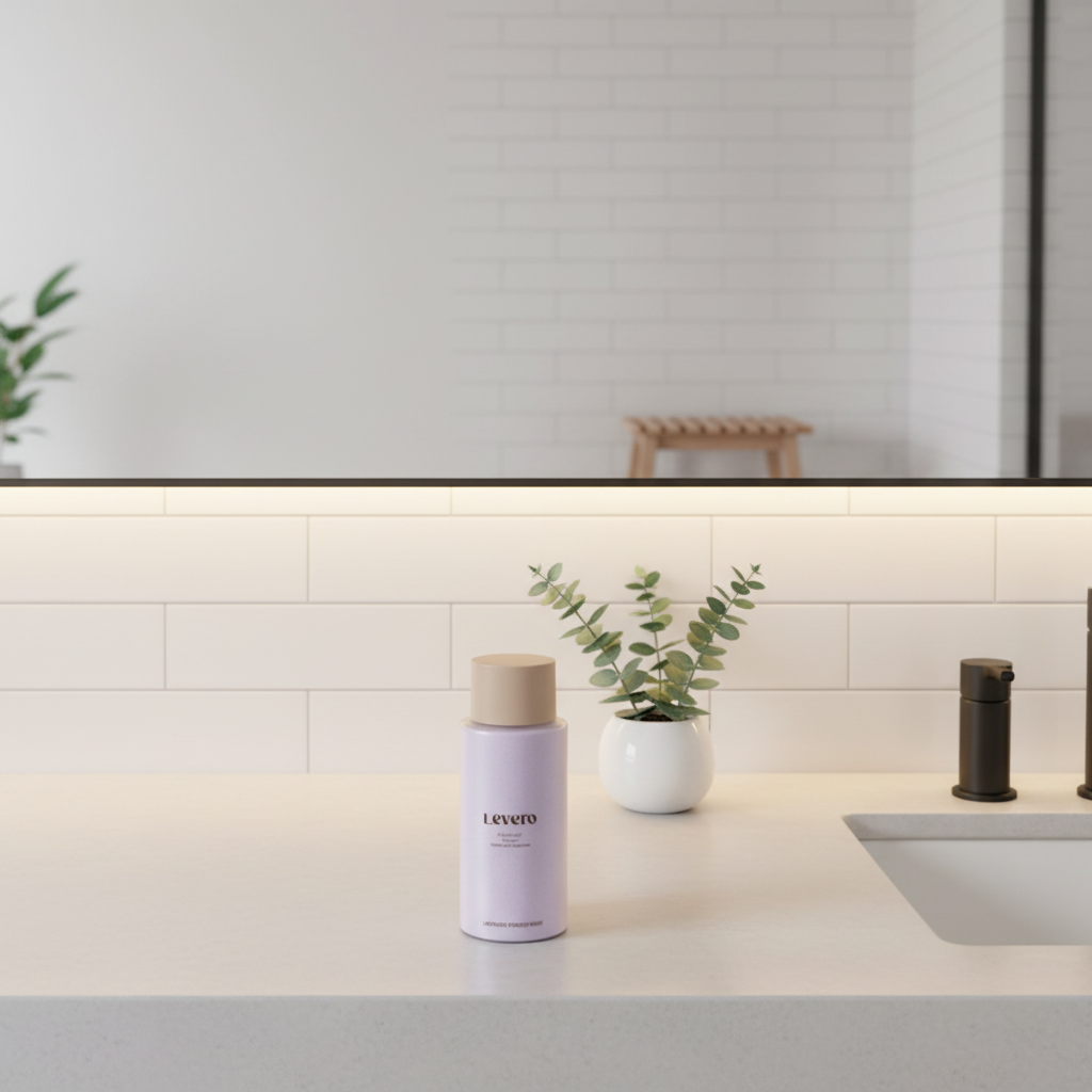 LEVERO - Power Wash Lavender - Levandulový čisticí pudr - 200 g