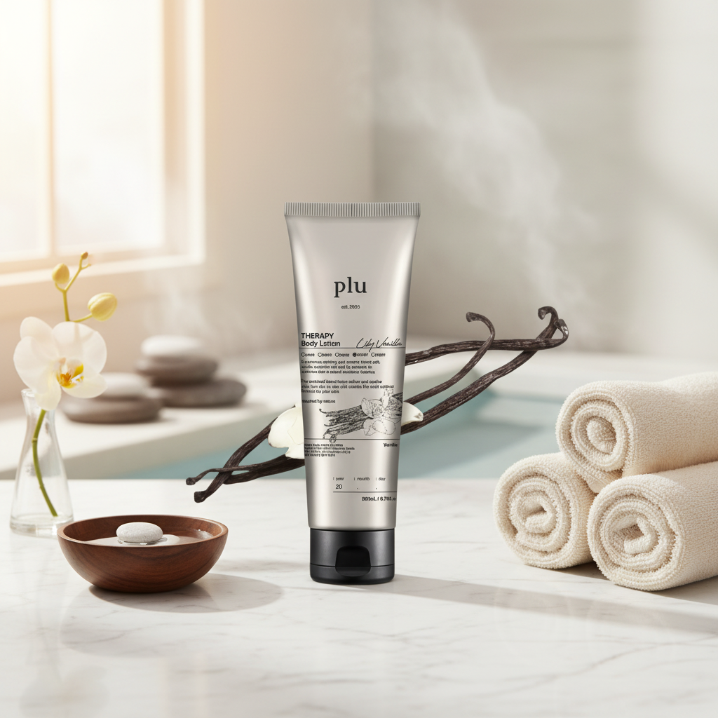 PLU - Aroma Body Lotion Lily Vanilla - Aromatické tělové mléko s vanilkou a lilií - 200 ml