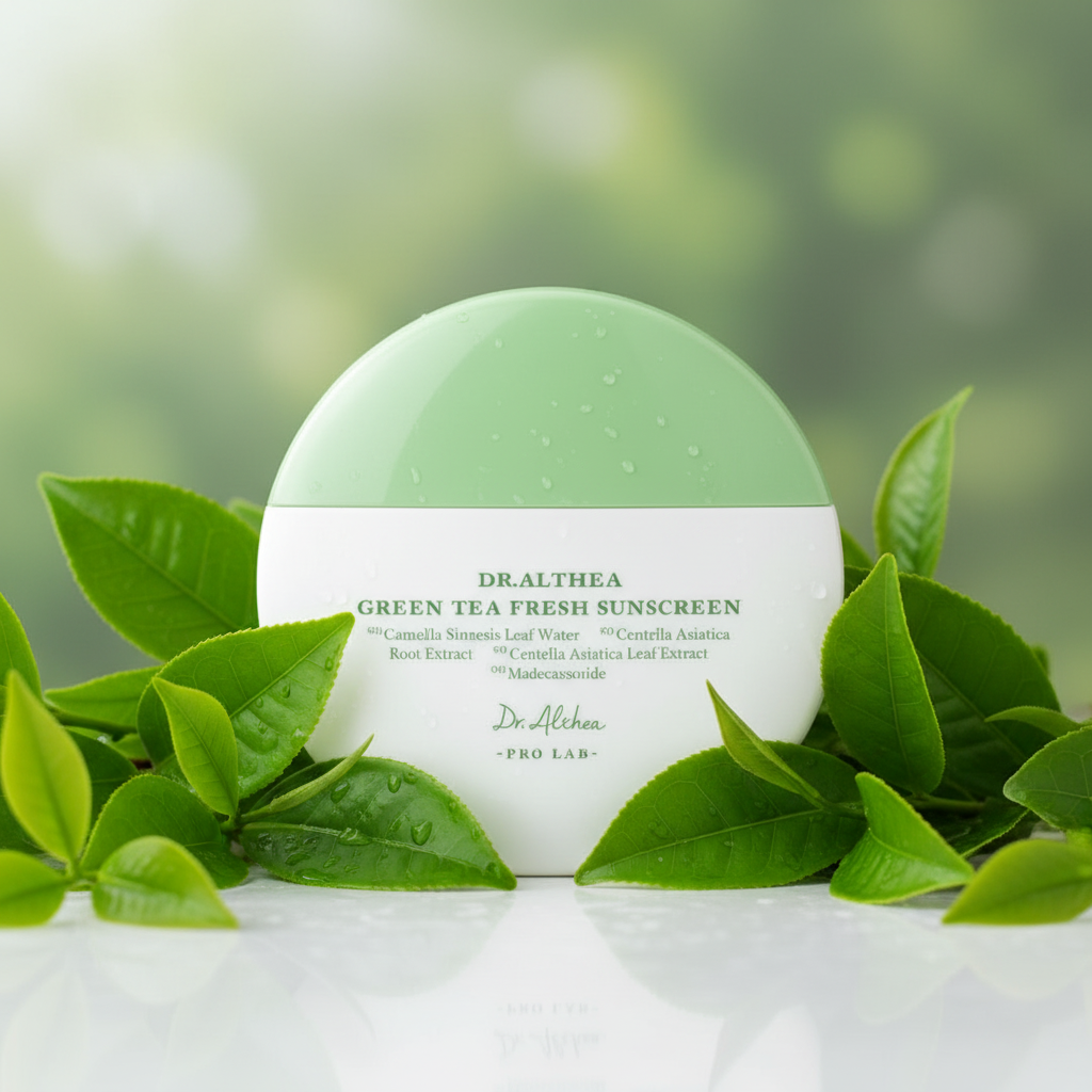 Dr. Althea - Green Tea Fresh Sunscreen SPF50+ PA++++ - Ochranné SPF se zeleným čajem - 45 ml