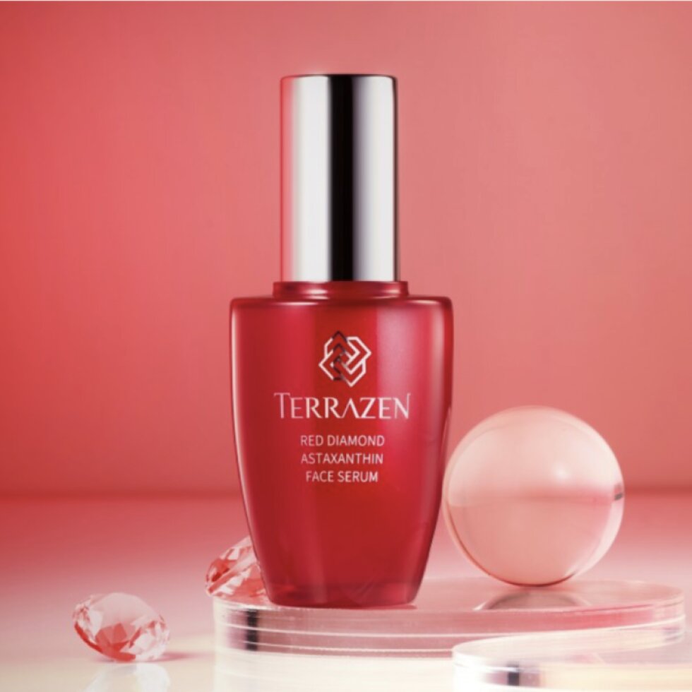 TERRAZEN - Red Diamond Astaxantihin Face Serum - Luxusní antioxidační a protivráskové sérum - 50 ml