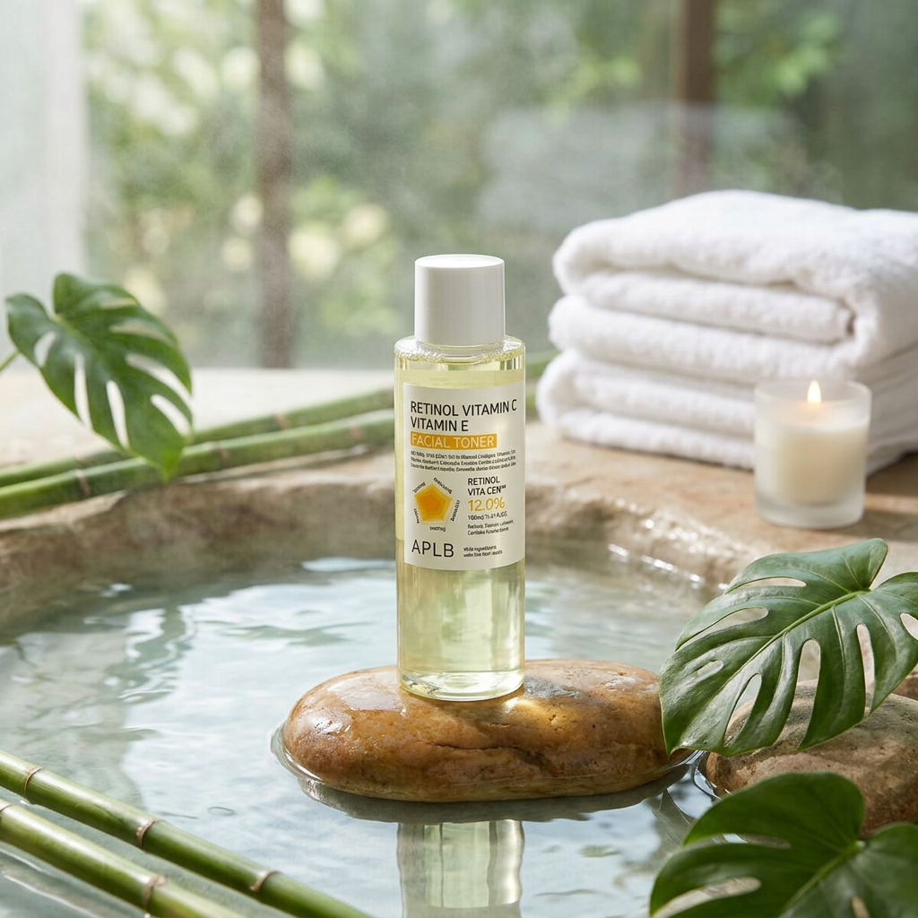 APLB - Retinol Vitamin C Vitamin E Facial Toner - Retinolový toner s vitaminem C a E - 160 ml