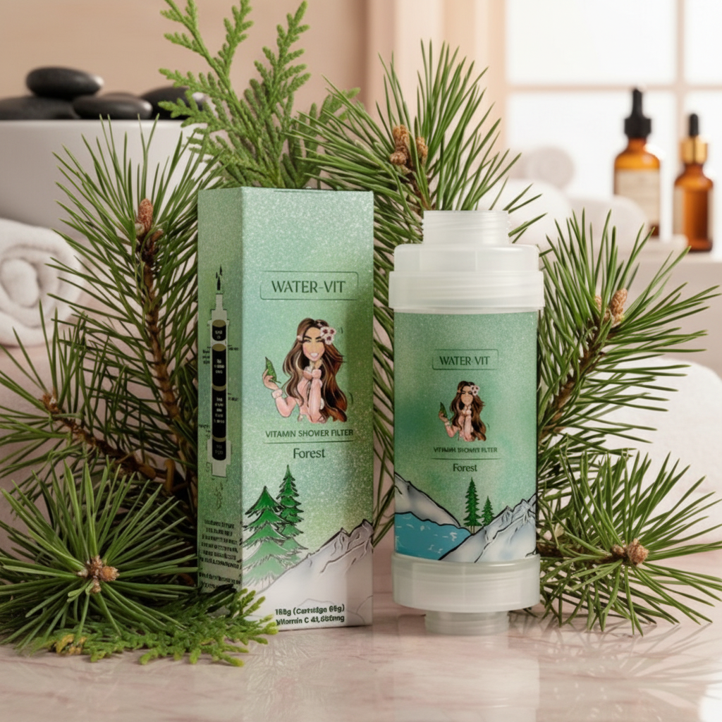 KOREJSKÁ KRÁSA - Vitamin Shower Filter - Vitaminový filtr do sprchy - FOREST - 1ks