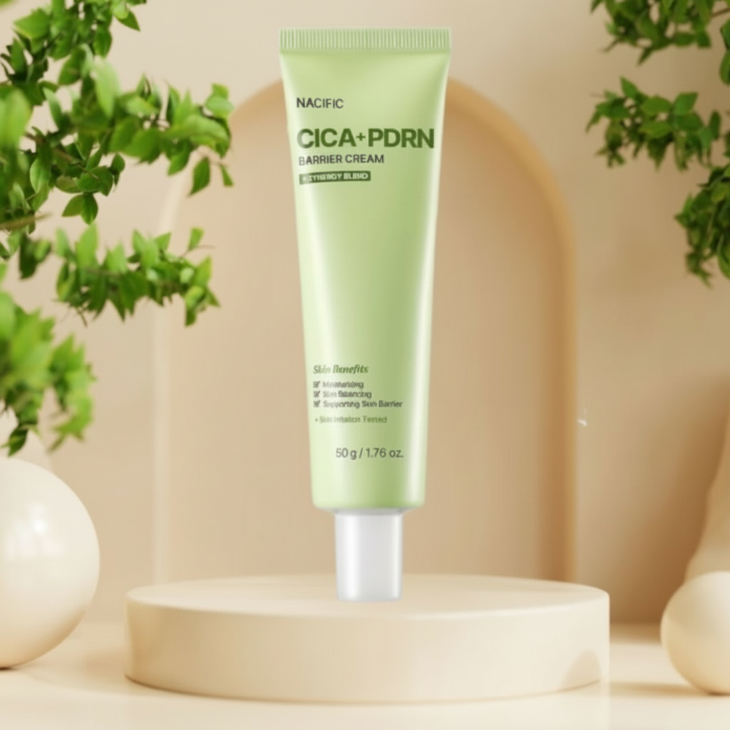 NACIFIC - Cica PDRN Barrier Cream - Regenerační krém s Cica a PDRN pro posílení kožní bariéry - 50 g