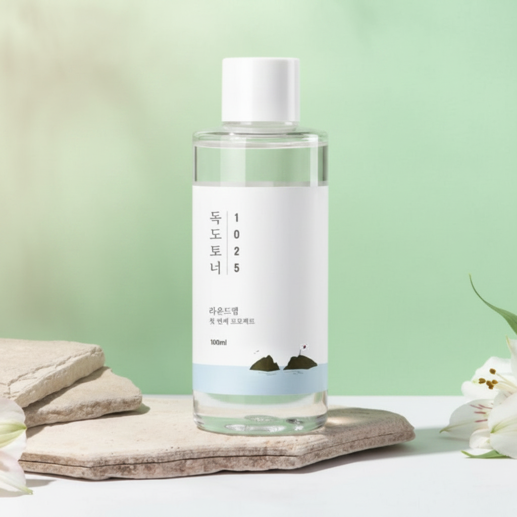 ROUND LAB - 1025 Dokdo Toner - Exfoliační hydratační pleťový toner - 200 ml