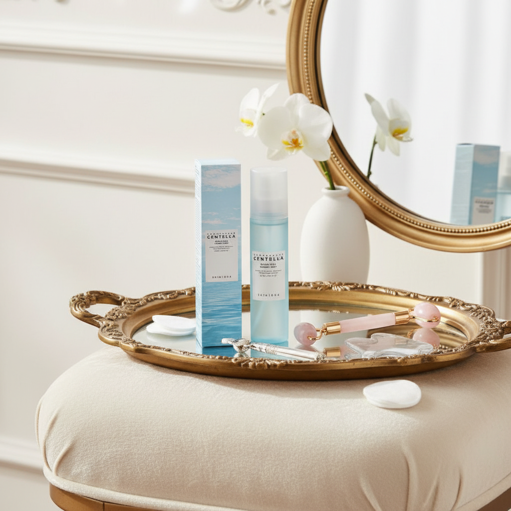 SKIN1004 - Madagascar Centella Hyalu-Cica Cloudy Mist - Hydratační a zklidňující mlha na obličej - 120 ml