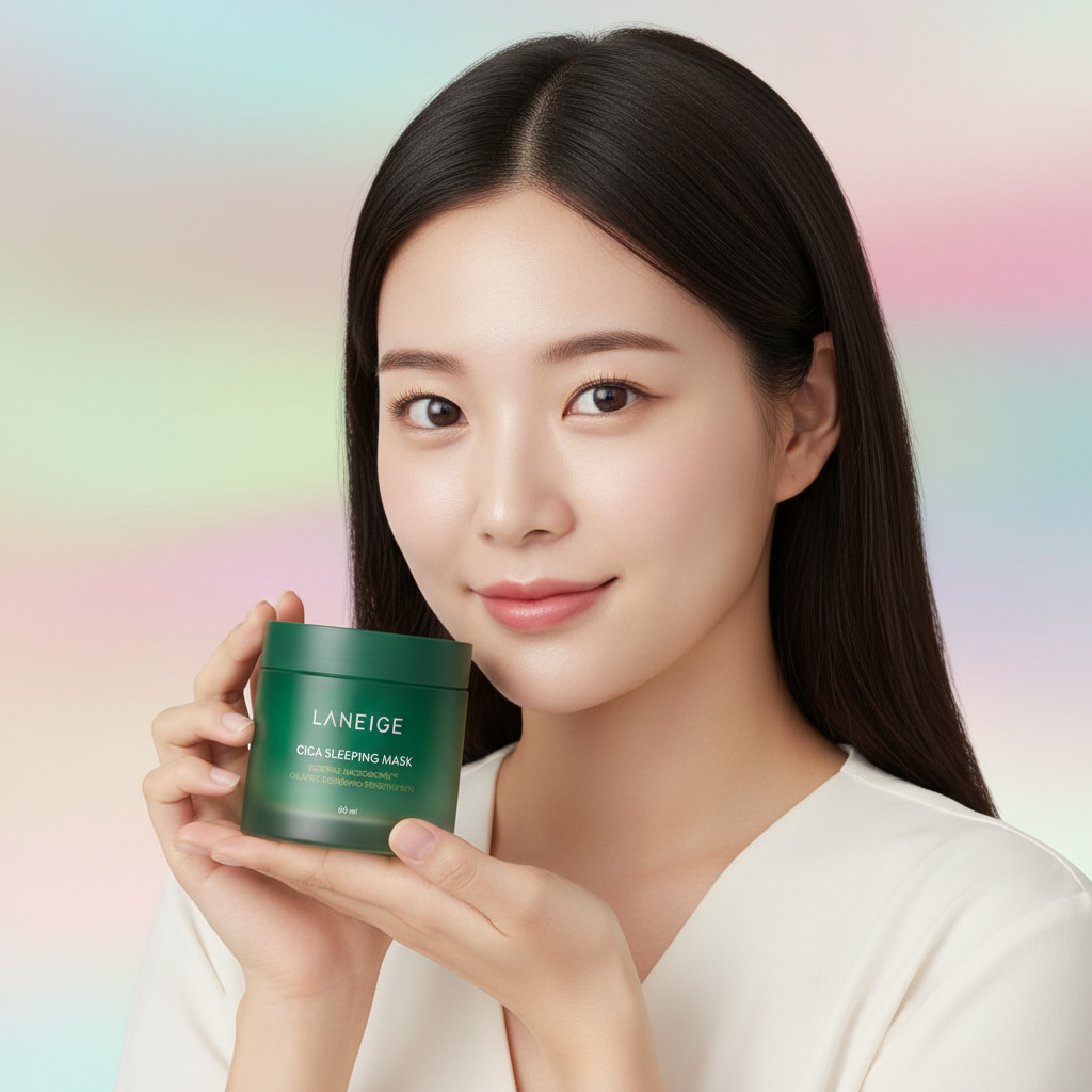 Laneige - Cica Sleeping Mask - Regenerační maska na noc - 60 ml