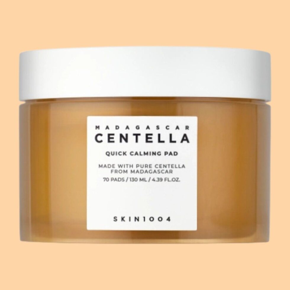 SKIN1004 - Madagascar Centella Quick Calming Pad - Zklidňující tamponky s centellou v praktickém balení - 70 ks