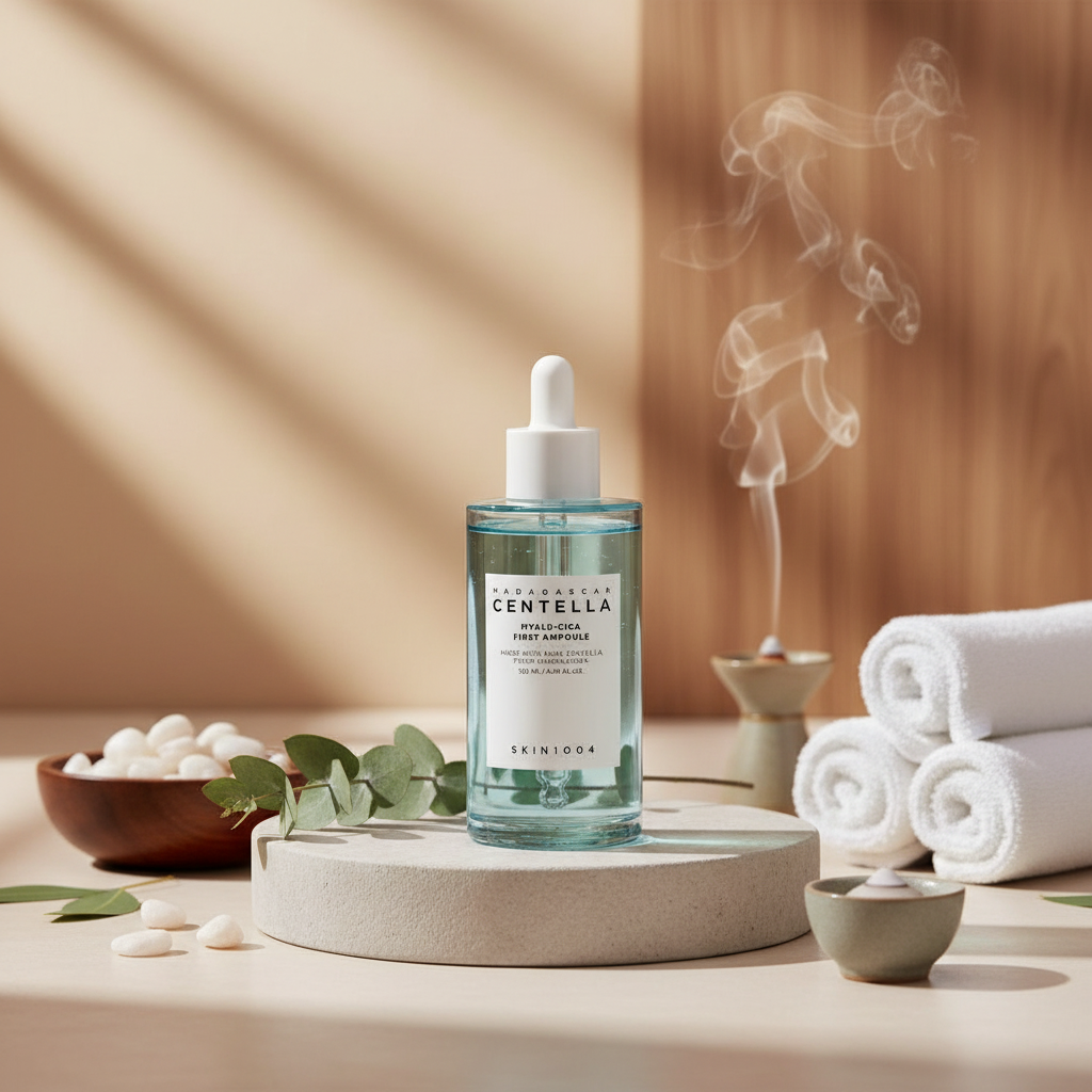 SKIN1004 - Madagascar Centella HYALU-CICA First Ampoule - Hydratační a zklidňující sérum - 50 ml