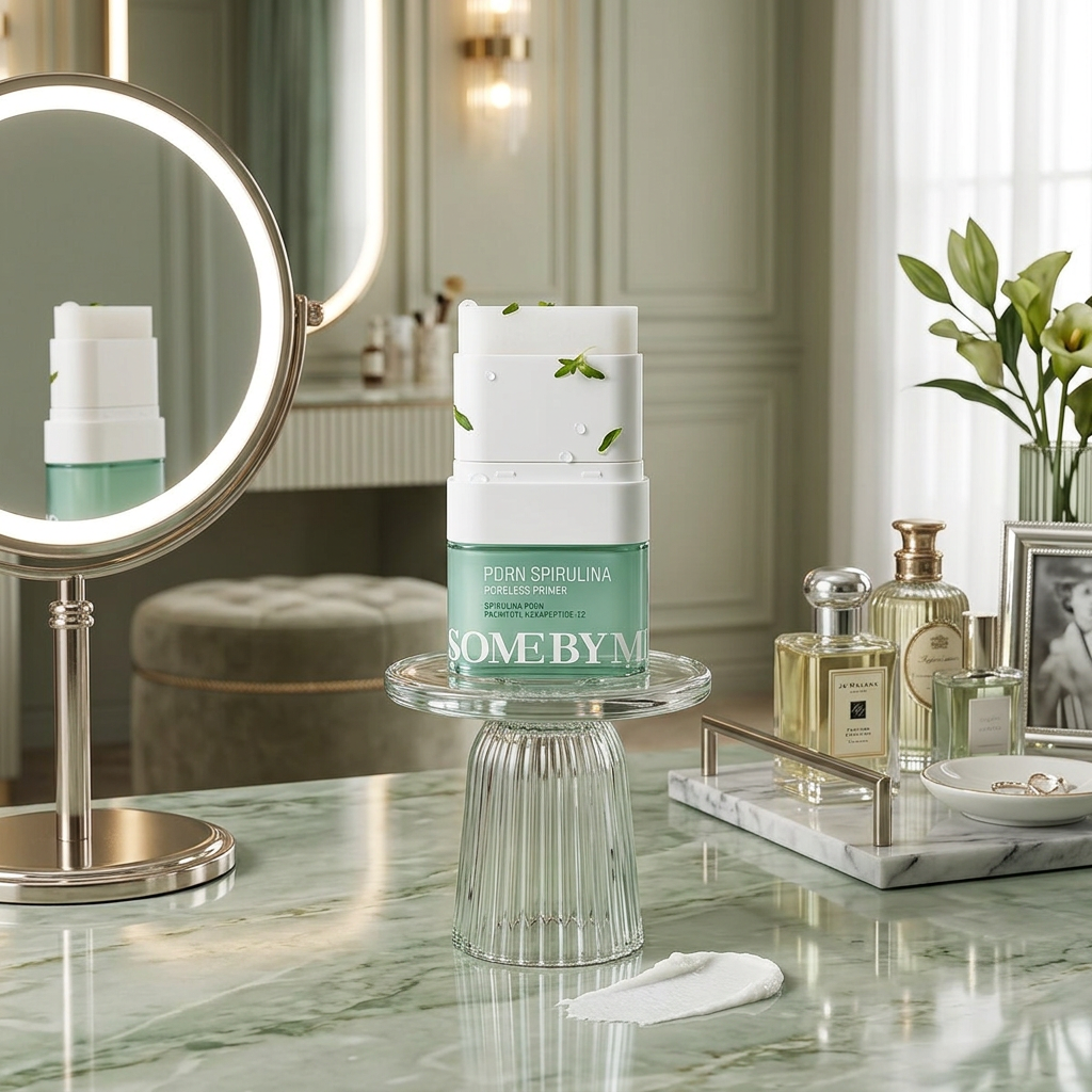 SOME BY MI - Spirulina PDRN Poreless Primer - Podkladová báze pro minimalizaci pórů se spirulinou a PDRN - 10 g