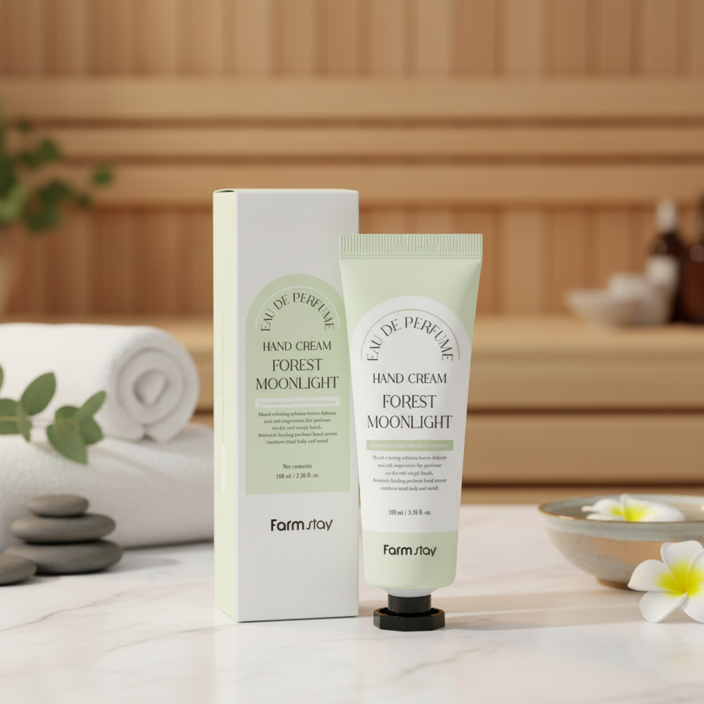 Farm Stay - Eau De Parfume Hand Cream Forest Moonlight - Parfemovaný krém na ruce se svěží vůní růže a jasmínu - 100 ml