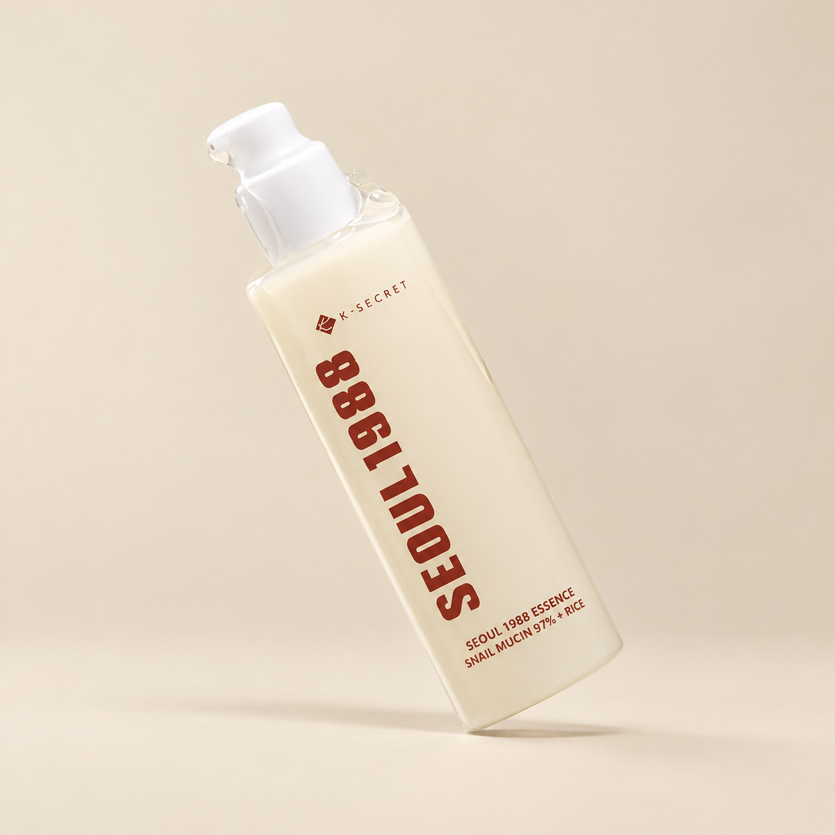 KSECRET - SEOUL 1988 Essence : Snail Mucin 97% + Rice - SEOUL 1988 Esence: šnečí mucin 97 % + rýže - 60 ml