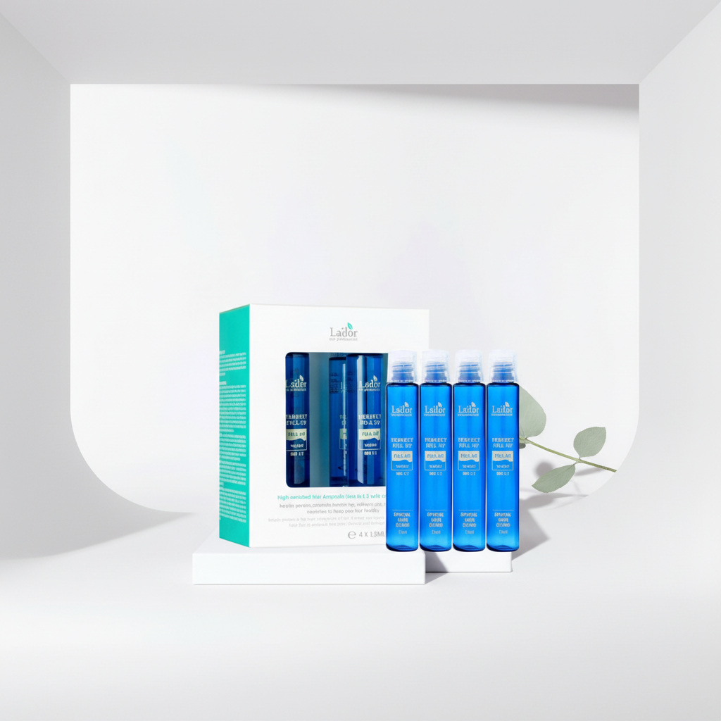 Lador - Perfect Hair Fill-Up - Intenzivní koncentrovaná péče pro poškozené a křehké vlasy - 4x13 ml