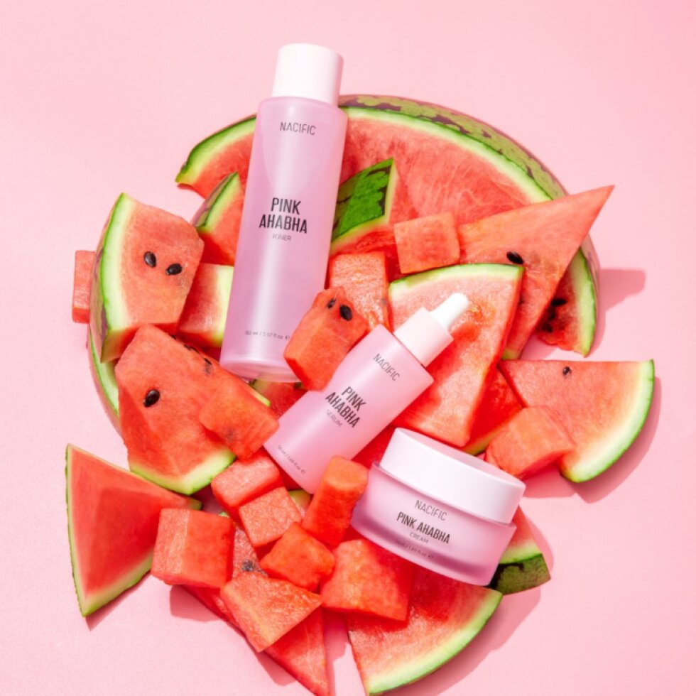 NACIFIC - Pink AHABHA Toner - Rozjasňující pleťový toner s AHA a BHA kyselinami - 150 ml