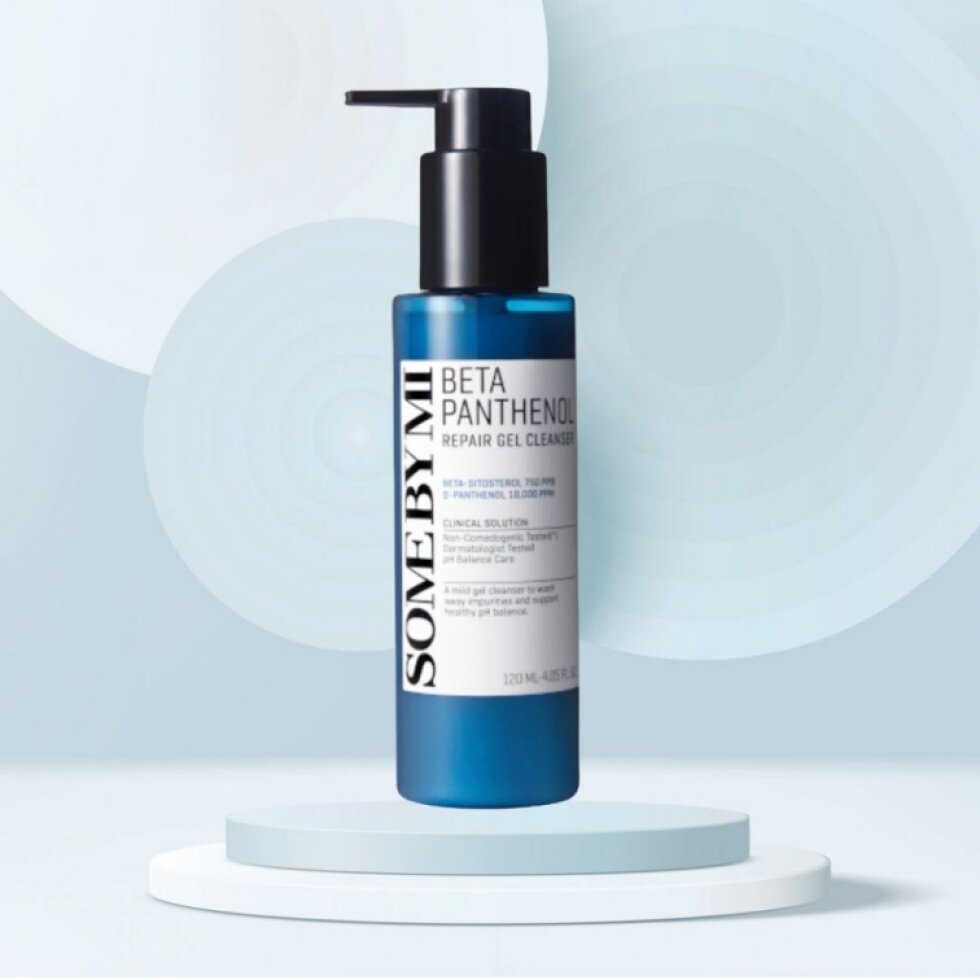 SOME BY MI - Beta Panthenol Repair Gel Cleanser - Cleanser s patentovaným Beta-Panthenolem pro dokonale čistou, hydratovanou a zklidněnou pleť - 120 ml