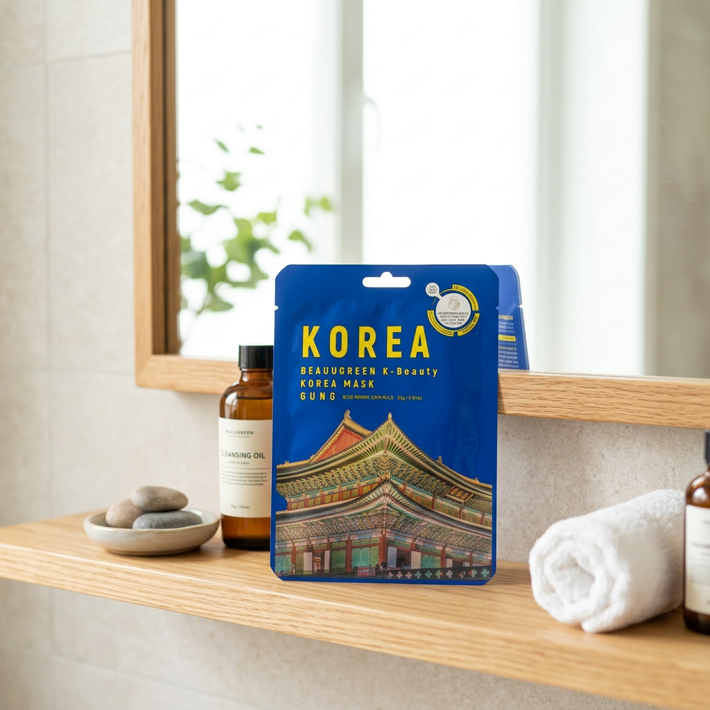 Beauugreen - K-Beauty KOREA Mask - Plátýnková maska KOREA - 23 ml