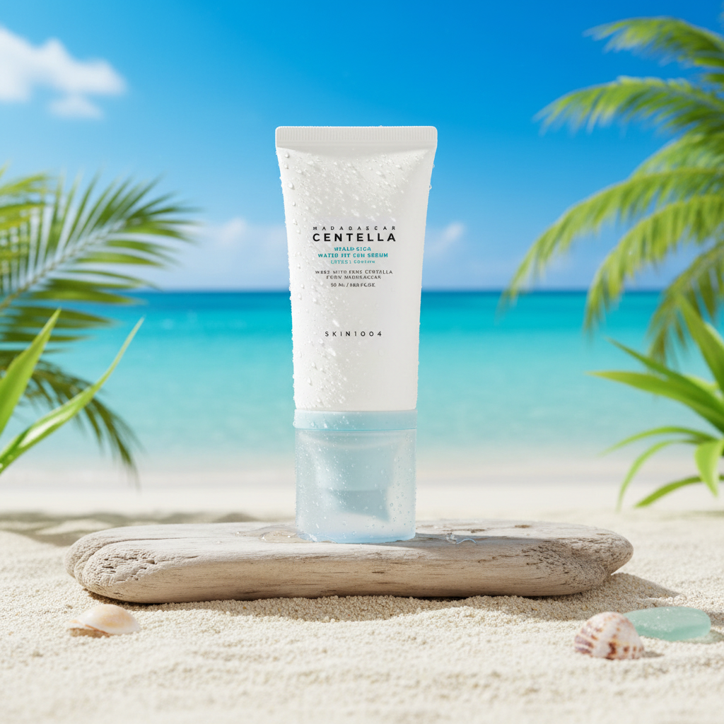 SKIN1004 - Madagascar Centella Hyalu-Cica Water-Fit Sun Serum SPF50+ PA++++ - Hydratační SPF krém - 50 ml