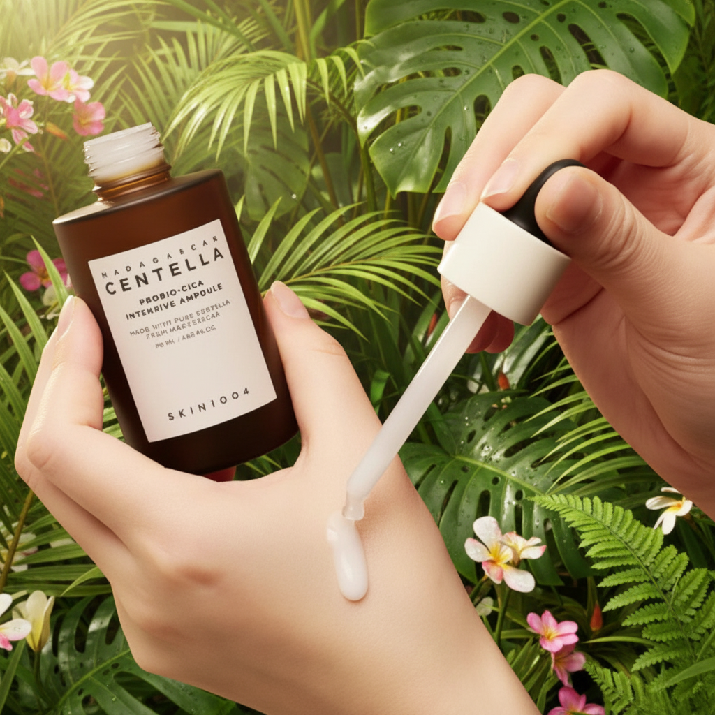 SKIN1004 - Madagaskar Centella Probio-Cica Intensive Ampoule - Intenzivní sérum s centelou a probiotiky - 50 ml