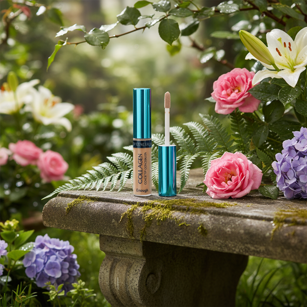 ENOUGH - Collagen Cover Tip Concealer #01 - Pečující korektor s kolagenem - 9 g