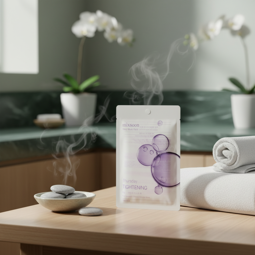 MIXSOON - Daily Mask Pack Thursday Tightening - Plátýnková maska s retinolem a peptidy pro liftingovou péči - 20 ml