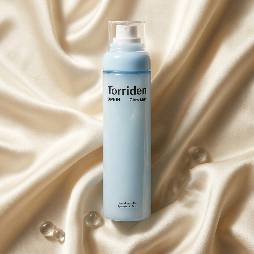 Torriden - DIVE-IN Glow Mist - Hydratační pleťová mlha pro rozjasnění s kyselinou hyaluronovou - 120 ml
