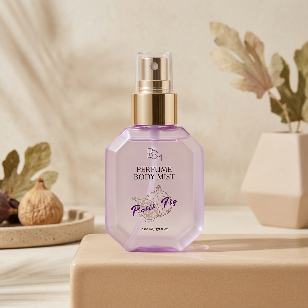 B.O.M. - Petit Fig Perfume Body Mist - Parfemovaný tělový sprej s vůní fíků - 110 ml