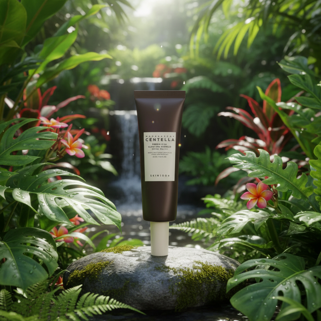 SKIN1004 - Madagascar Centella Probio-Cica Glow Sun Ampoule - SPF s centelou a probiotiky - 50 m
