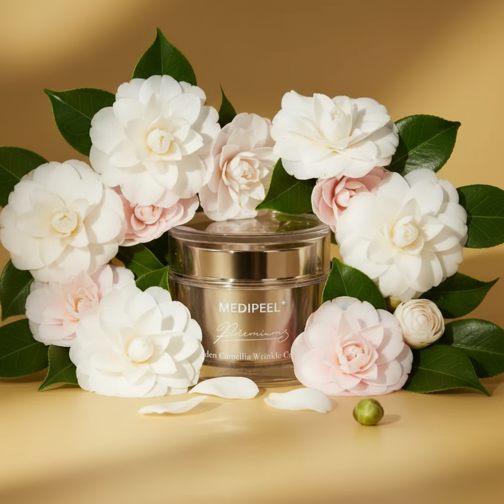 MEDI-PEEL - Golden Camellia Wrinkle Cream - Luxusní protivráskový krém - 50 ml