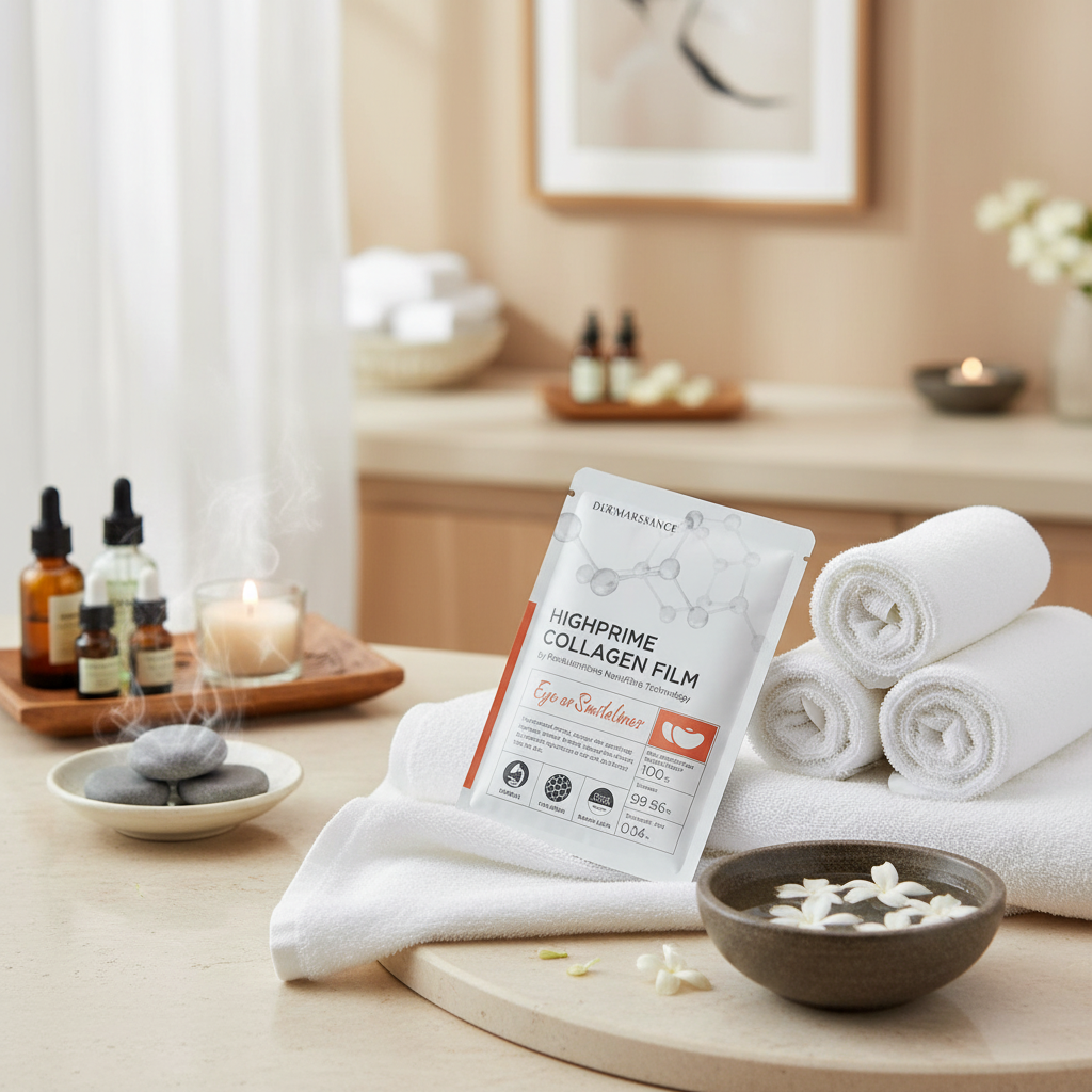 DERMARSSANCE - Highprime Collagen Flim Cheeks - Highprime kolagen pro zpevnění tváří - 5 ks