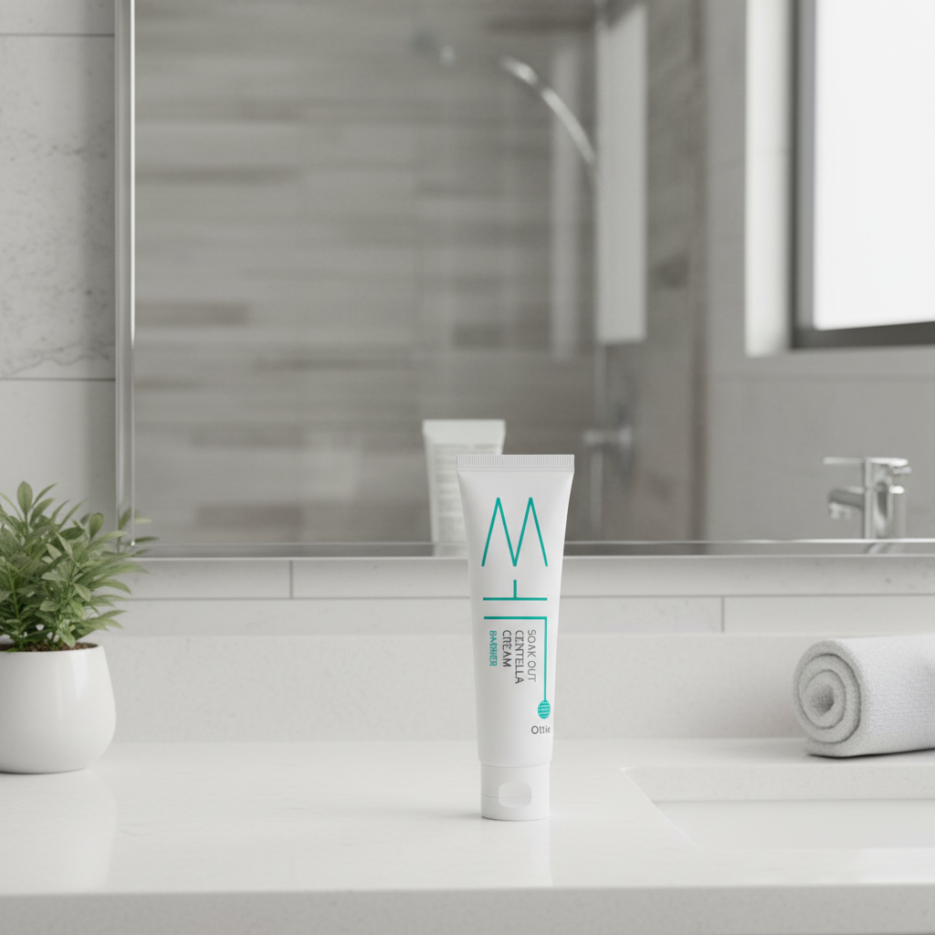 OTTIE - Soak Out Centella Cream - Zklidňující ochranný krém - 15 ml