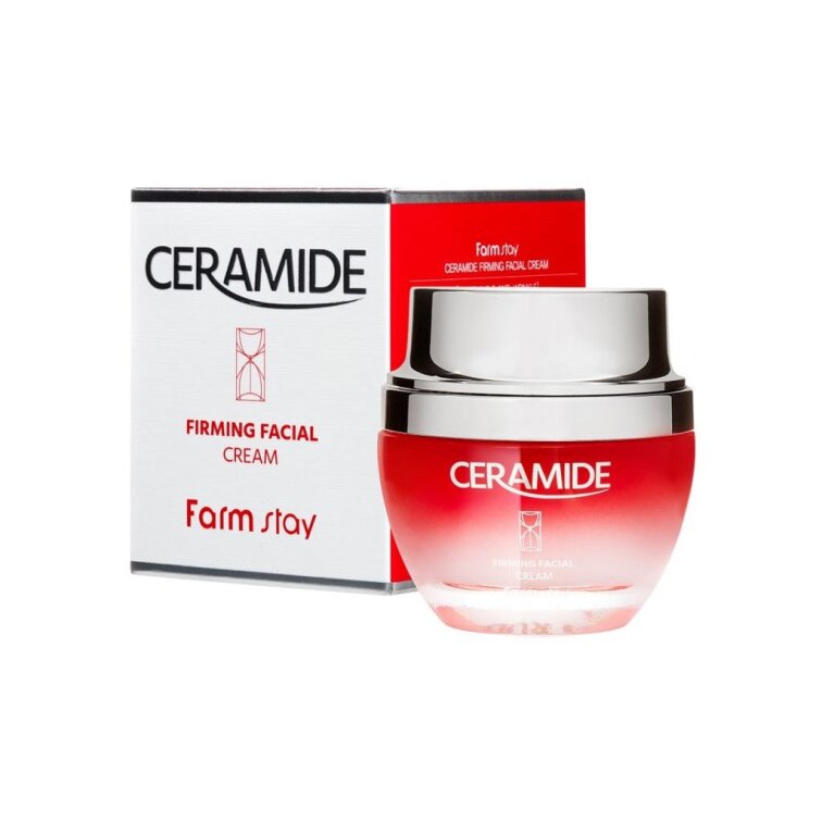 FARM STAY - Ceramide Firming Eye Cream - Krém s ceramidy na oční okolí a hluboké vrásky 50 ml