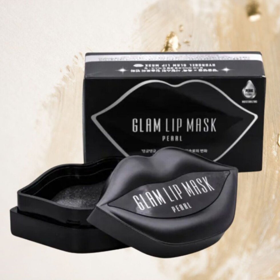 Beauugreen - Glam Lip Mask Pearl - Hydrogelová maska na rty - 20ks /50g