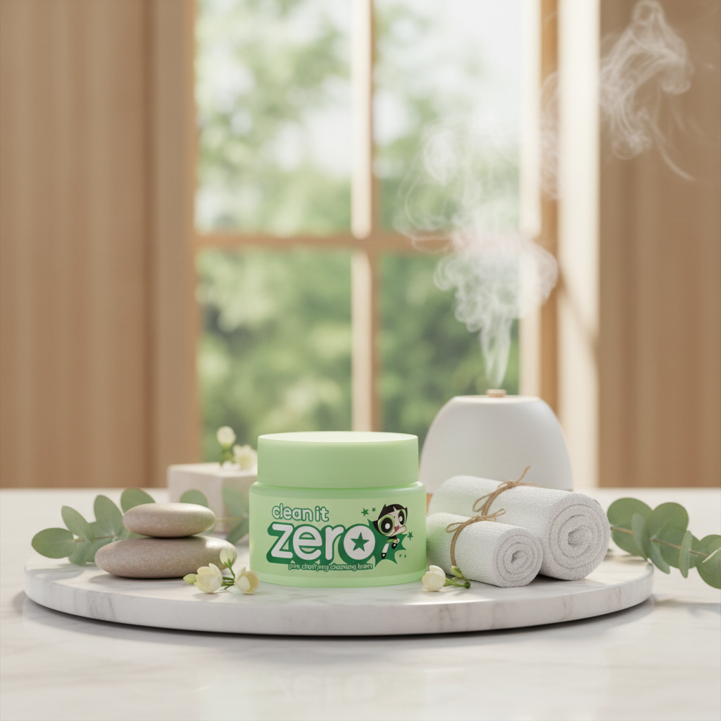 Banila Co - Clean It Zero Cleansing Balm Pore Clarifying The Powerpuff Girls Edition - Sorbetový čisticí balzám pro problematickou pleť Raketové holky Edice - 100 ml