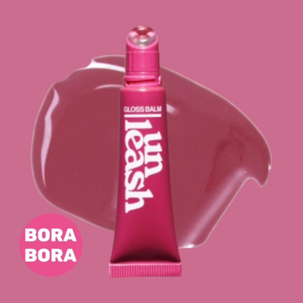 UNLEASHIA - Sunset Dazzle Gloss Balm BORA BORA - Lesk na rty v odstínu BORA BORA - 10 g
