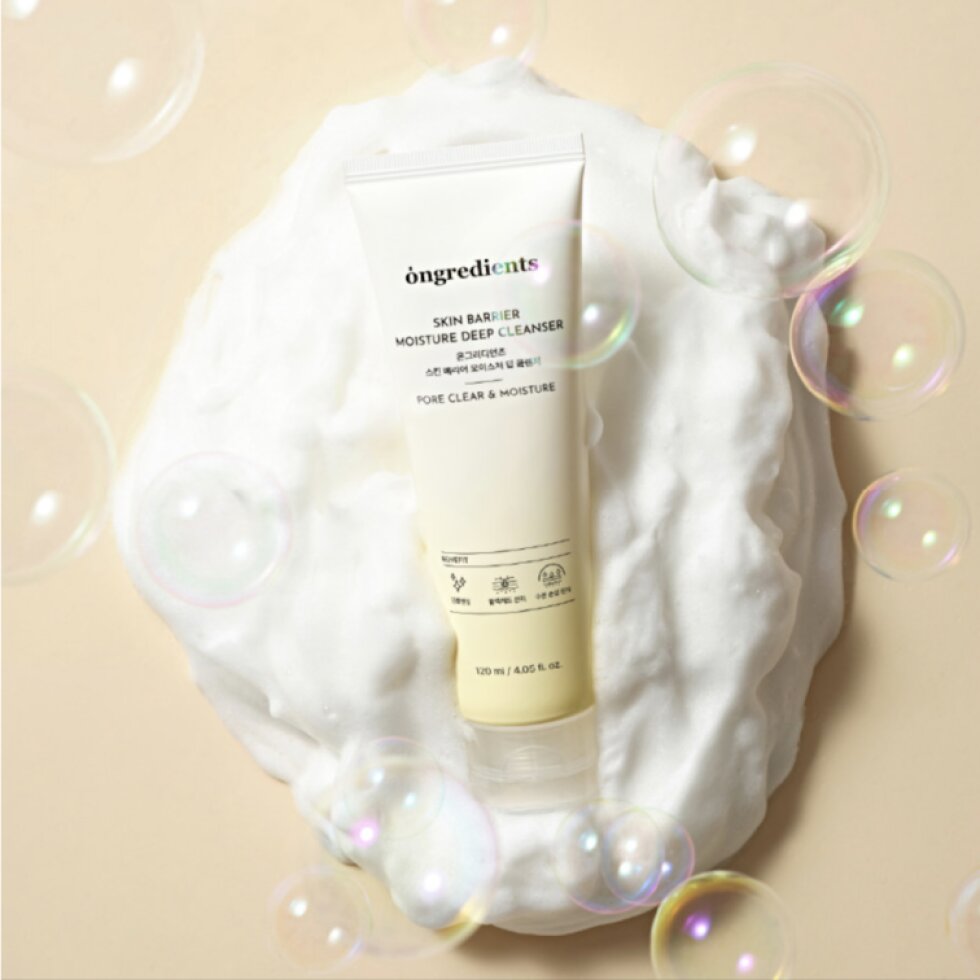 ONGREDIENTS - Skin Barrier Moisture Deep Cleanser - Hloubkově čisticí hydratační čisticí gel pro posílení kožní bariéry - 120 ml