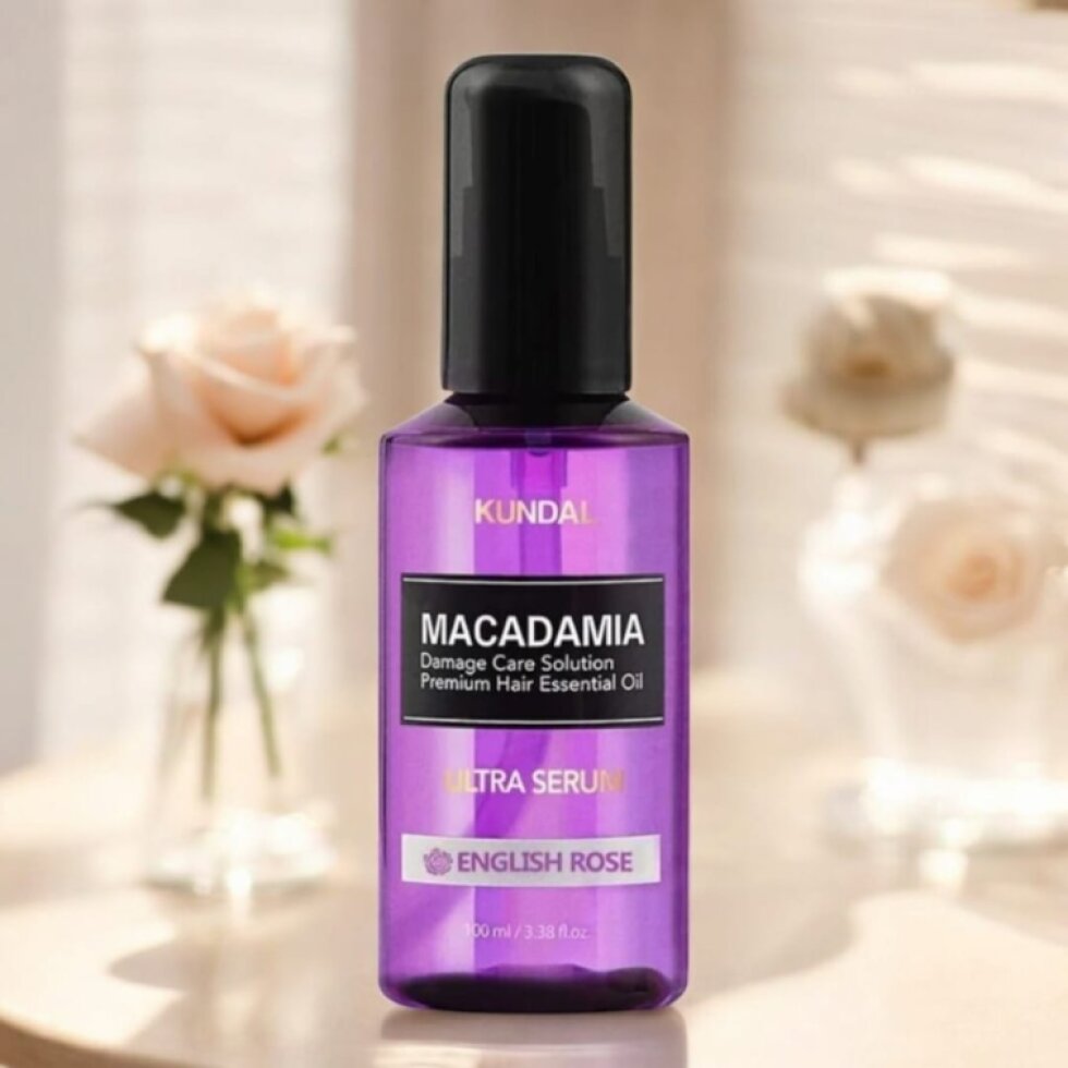Kundal Hair Serum - Regenerační vlasové sérum s vůní ENGLISH ROSE - 100 ml
