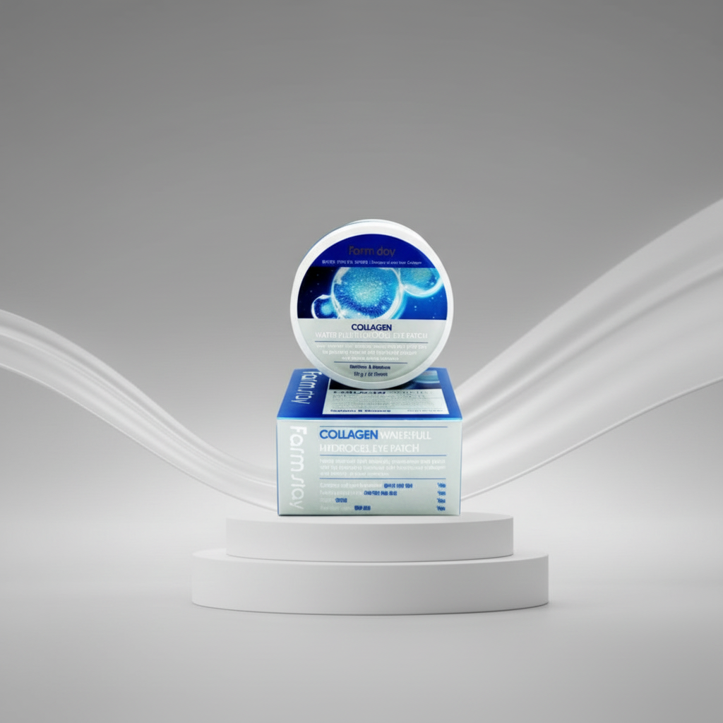 Farm Stay - Collagen Water full Hydrogel Eye Patch - Hydrogelové polštářky pod oči s kolagenem - 90 g / 60 ks