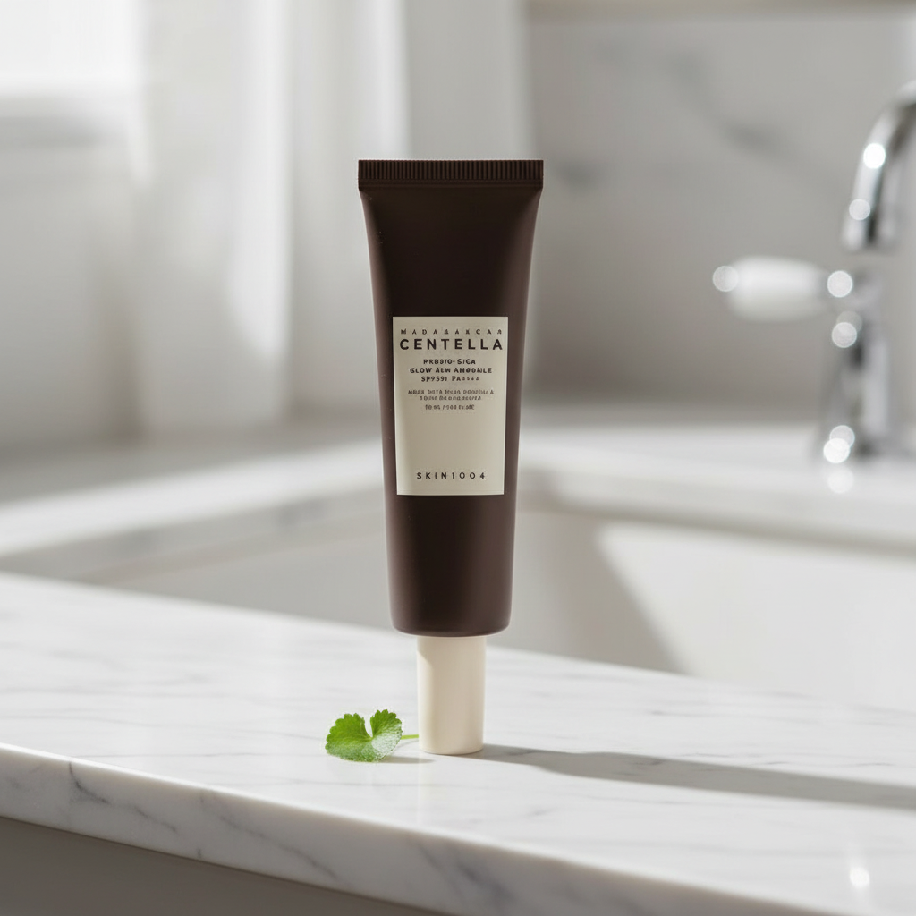 SKIN1004 - Madagascar Centella Probio-Cica Glow Sun Ampoule - SPF s centelou a probiotiky - 50 m