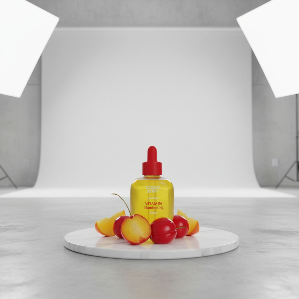 EQQUALBERRY - Vitamin Illuminating Serum - Rozjasňující sérum s vitaminy pro sjednocený vzhled pokožky - 30 ml
